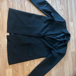 Black oversized blazer